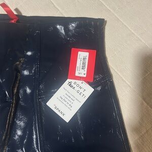 SPANX Glossy Midnight Leggings